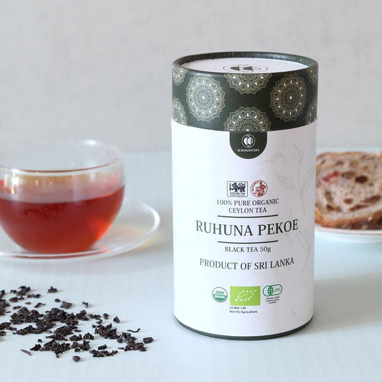 Organic Ceylon Tea RUHUNA PEKOE 50g