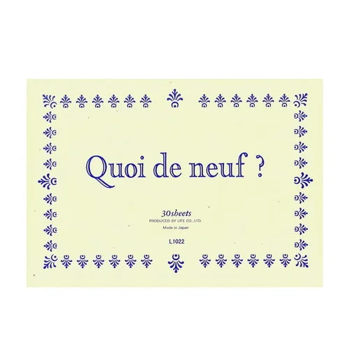 LIFE Quai des Neuf Writing Paper – A5