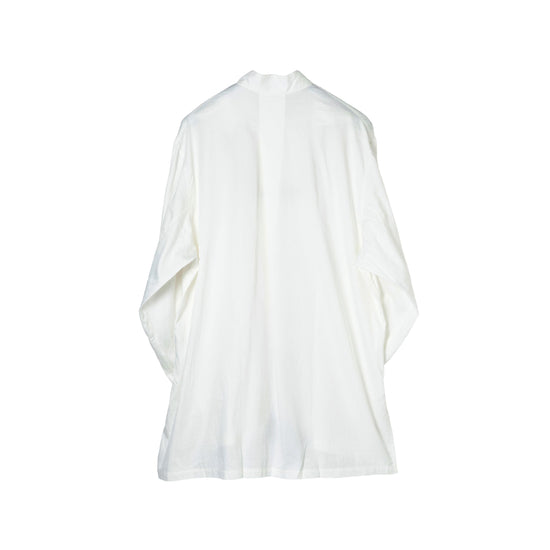 SOWBOW SHIRT -C (MANDARIN COLLAR Pullover) WHITE