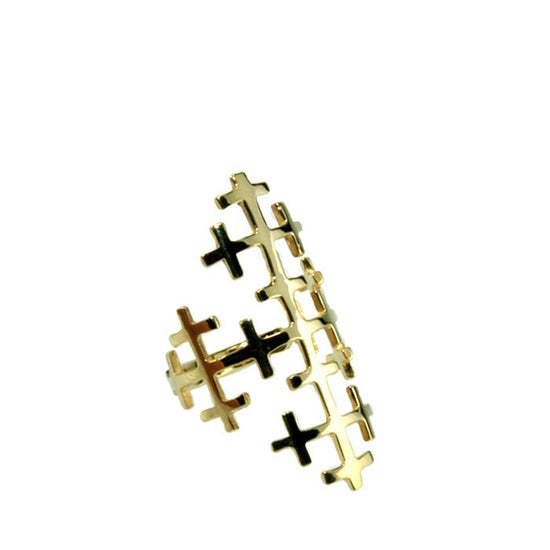 Tattoo Ring [Special Cross - K10].