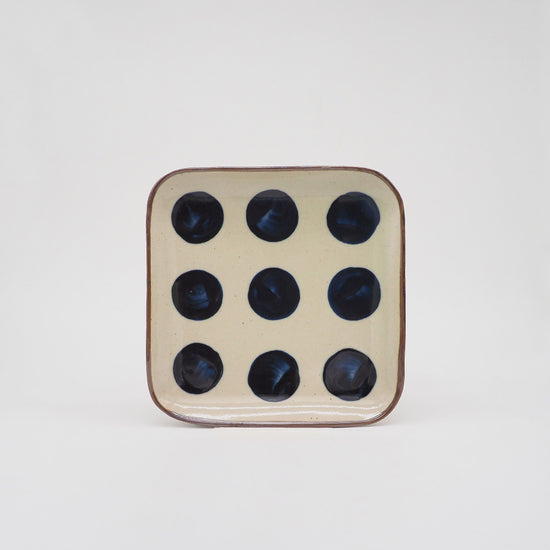 [Bread and Rice] Dots and Lines -Ten and Sen Vessels- PLATE M (set of 3)