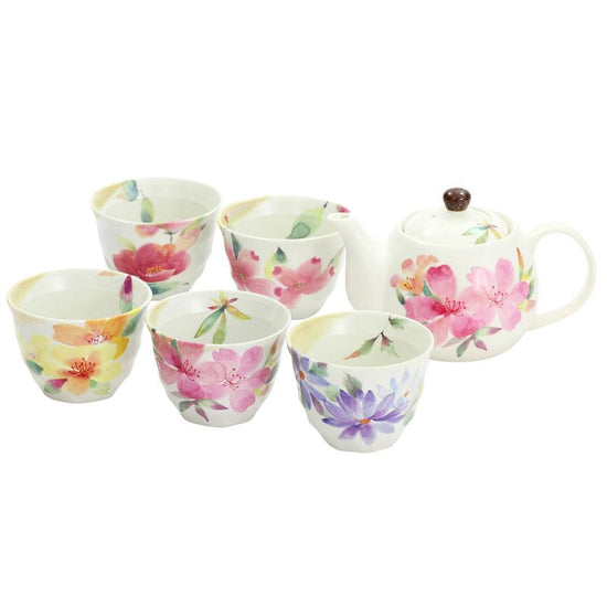 Hana Kaori 5-Class Pot Tea Set (02366)