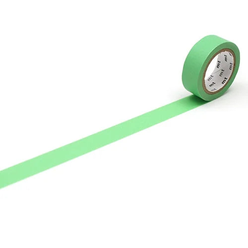 mt Masking Tape – Young Green, 15mm×7m