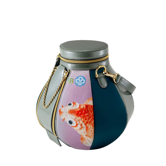 HOZUKI LANTERN mini:gold fish turquoise