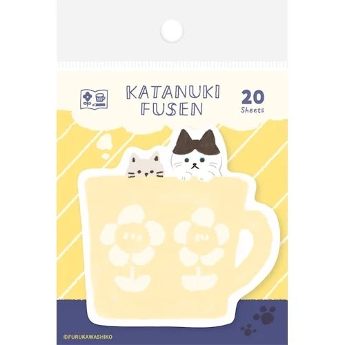 Furukawa Shiko Die-Cut Sticky Notes – Mug Cat