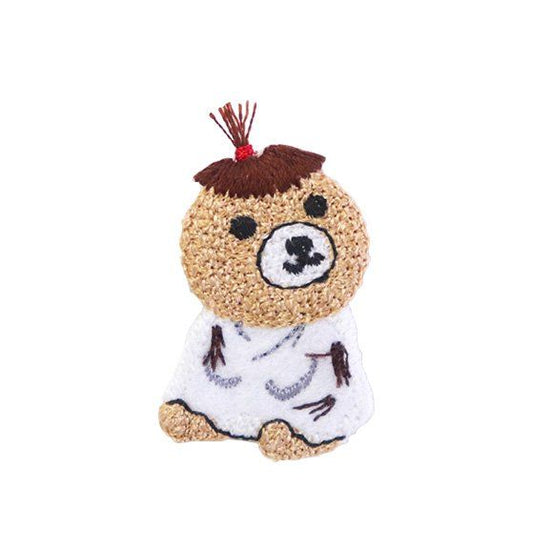 [Collaboration] pokefasu pokefasu mage-soo brooch lion plush toy