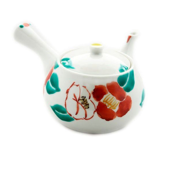 [Eisyou] Teapot with camellia design