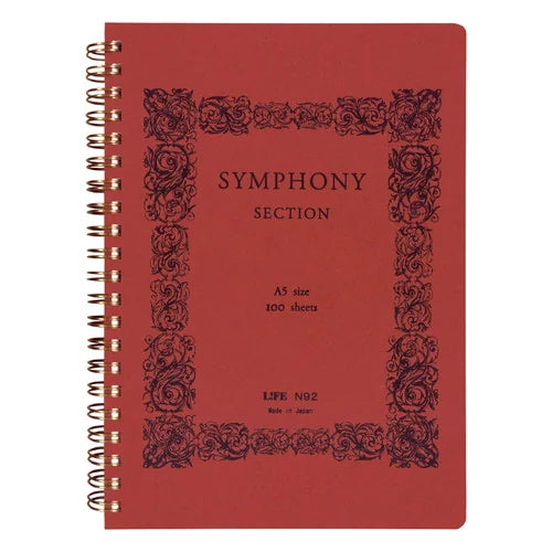LIFE Symphony Notebook – A5, Grid