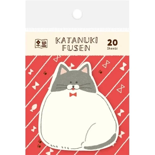 Furukawa Shiko Die-Cut Sticky Notes – Cat