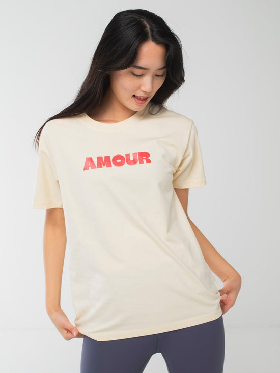 Amour T-shirts [also available in tanks, sweatshirts and hoodies].