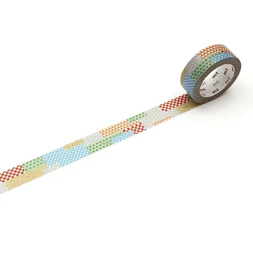 mt Masking Tape – Japanese Pattern Mix, 15mm×7m