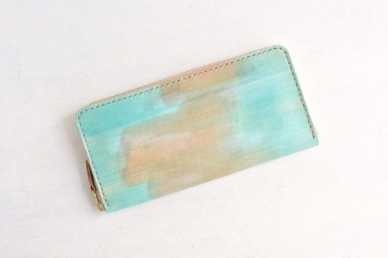 Sunset No.58 (round zipper long wallet)