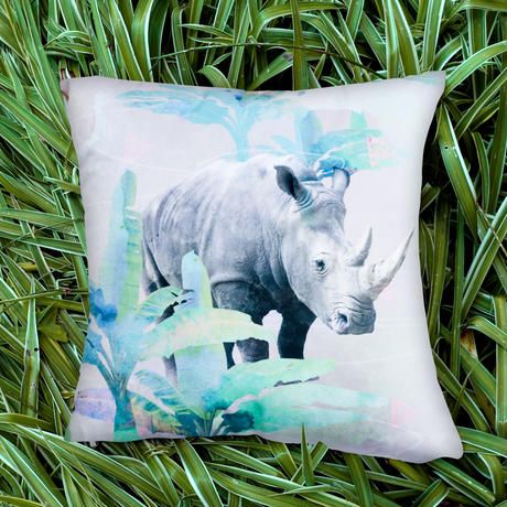 Explorer Cushion Cover Holiday Rhino
