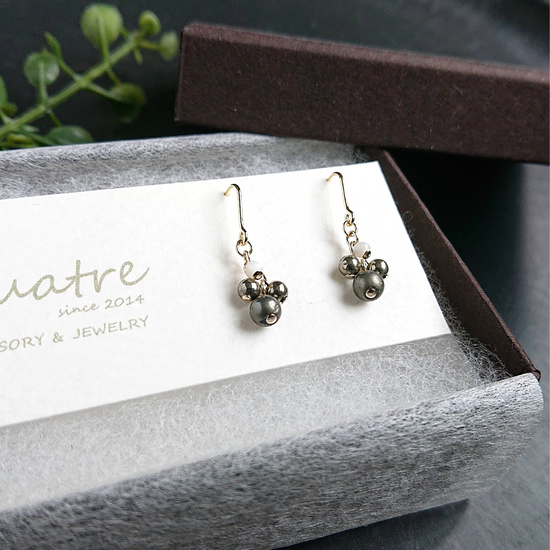 황철석 피어싱 귀걸이 콰트르