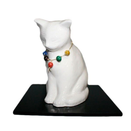 [Eisyou] Sleeping Cat Ornament (w/Necklace)
