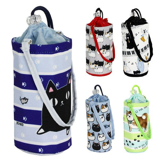 Cat and Dog Patterned Plastic Bottle Holders (5 types)