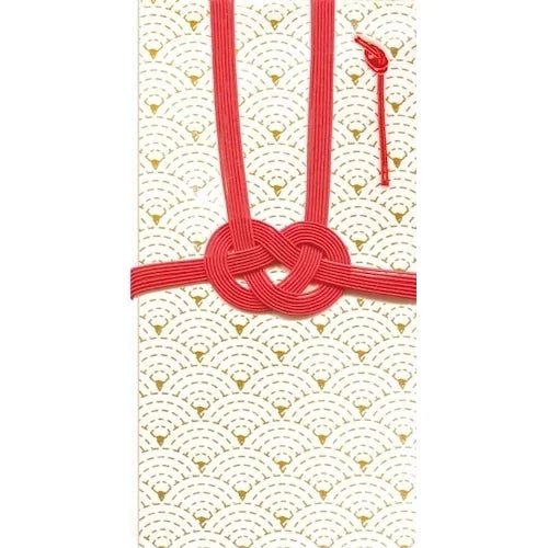 Furukawa Shiko Shugi-bukuro Ceremonial Envelope – Seigaiha Waves