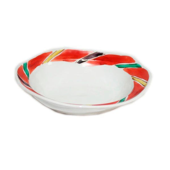 [Eisyou] Mamichi patterned six-sided oval bowl