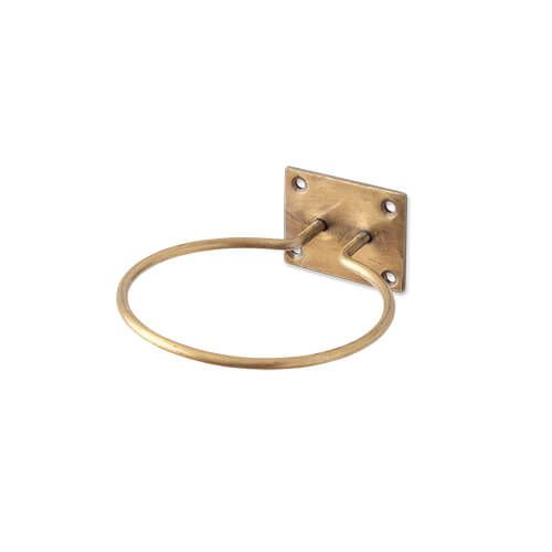 63503 [POSH MADE] Dryer holder, antique gold