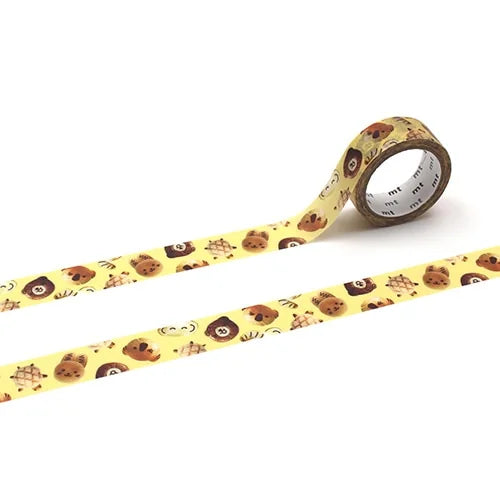 mt Masking Tape ex – Animal Bread, 15mm×5m