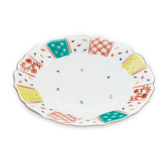 [Eisyou] Dish, small patterned plate, 6.5 x 6.5 cm