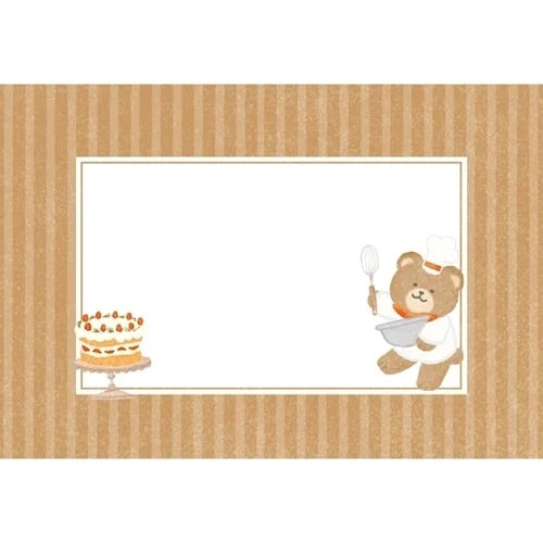 Furukawa Shiko Letter Set – Dessert Bear