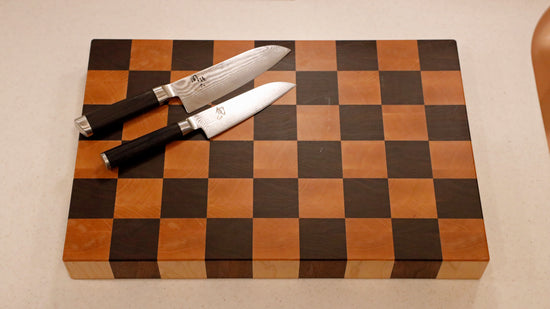 [Made to Order] Checkered Cutting Board