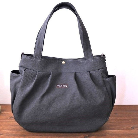 <Made to order> Bio-washed canvas bag (large)