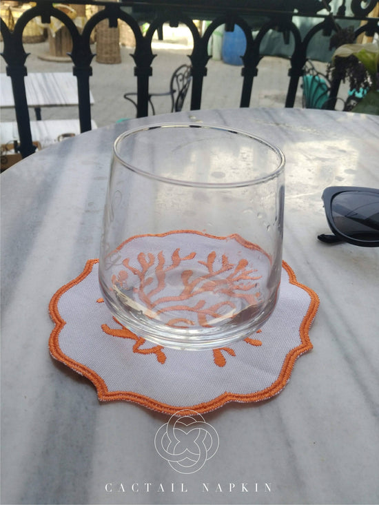 Aegean Style Cocktail Coaster Set of 6