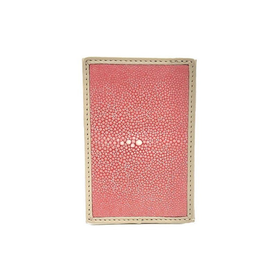 Slim Card Case (Pink and Off-White) Tokyo