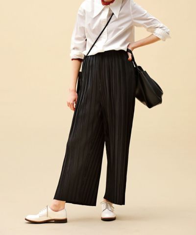 Pleated Easy Wide Pants