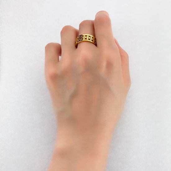 Ballad ring [Special Cross - K18YG].