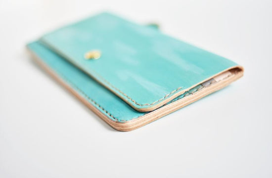 Sky blue No.102 (light long wallet)