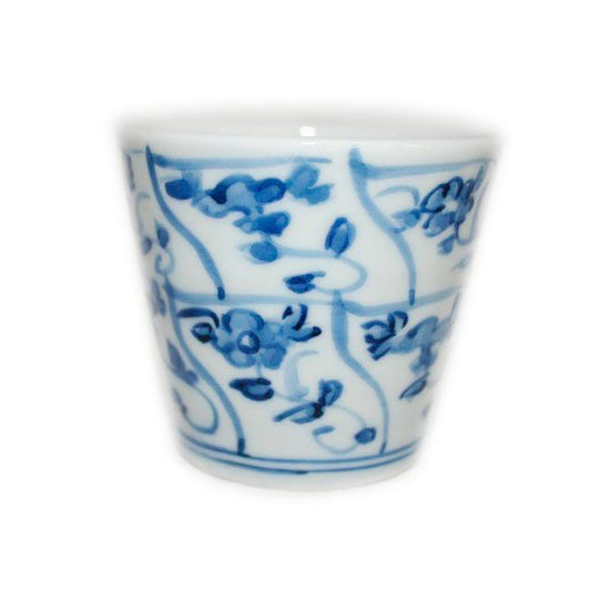 [Eisyou] Soba-choko (buckwheat chopsticks) with a design of "Nazuna" (a kind of broom)