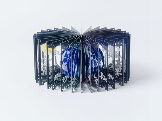 360° BOOK Earth and Moon