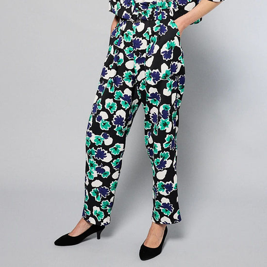 Paperbag Floral Printed Pants Floral Printed Pants