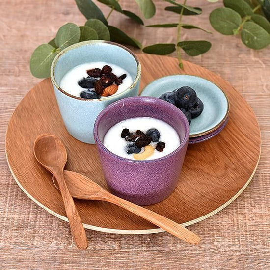 Veggie Color Violet Soba Inokuchi, purple type Japanese Tableware, Soba Accessories, Made in Japan, Minoyaki, Sake, Stylish, Modern