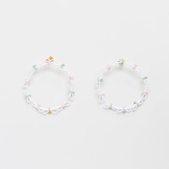 Ribbon hoop (L, White)