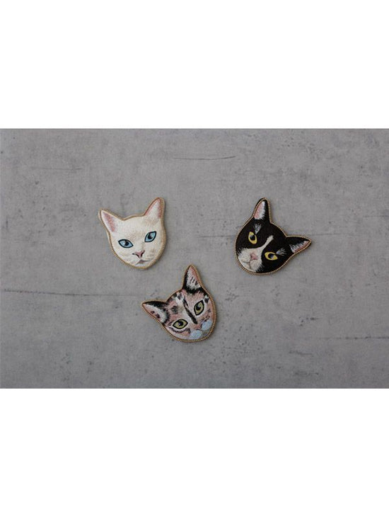 Cat Embroidery Mirror (3 colors) M42-1915