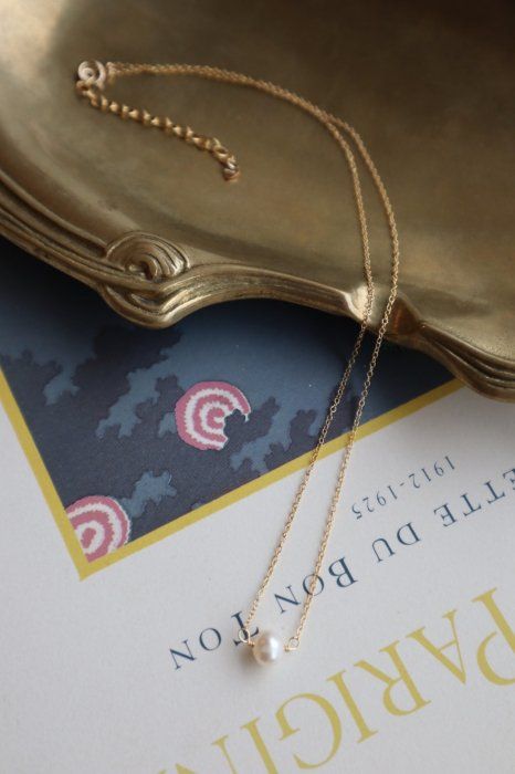 Fresh water pearl necklace potato