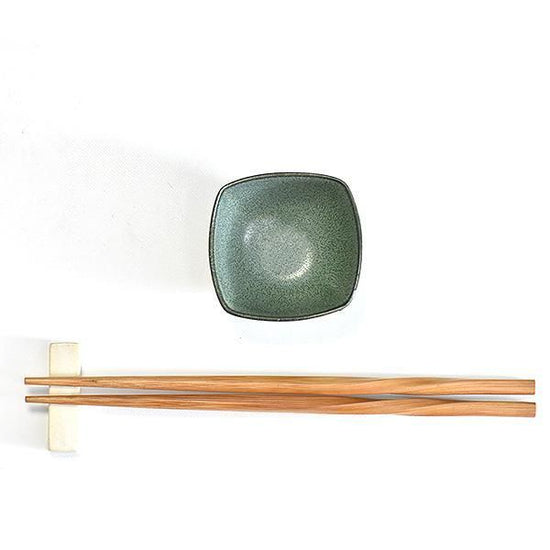 Moa Kiln Changed Green Nade Kaku Small Attachment, White Type, Western Tableware, Small Bowl, Petit Bowl, Made in Japan, Minoyaki, Cafe Style, Stylish, Modern