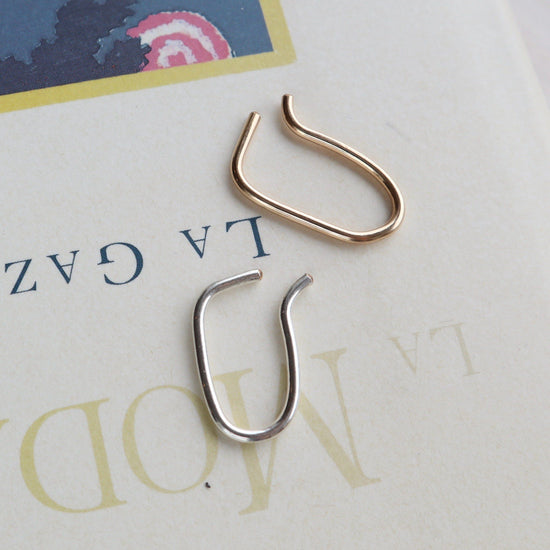 Line earcuff / 14KGF