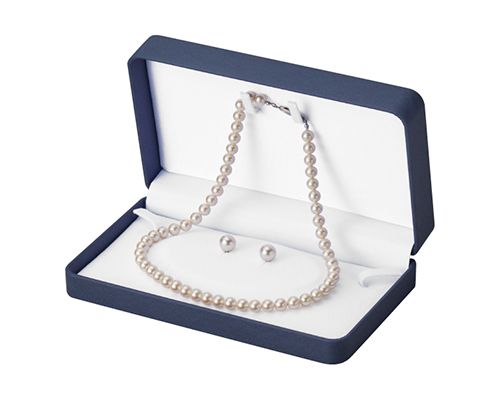 Case for 1, 2 or 3 Pearl Necklace Sets, ALBA series, 10 pieces, AR-N821-SP