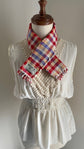 100% Organic cotton handwoven scarf _ TOWN / red ♭125