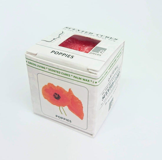Scented Cube Poppy Scent