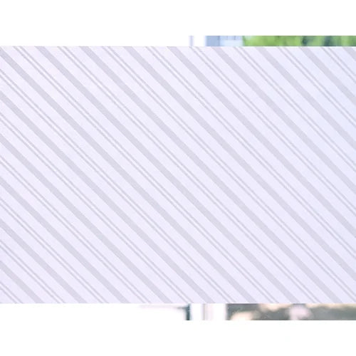 mt casa Shade Window Tape – White Stripes, 230mm×3m
