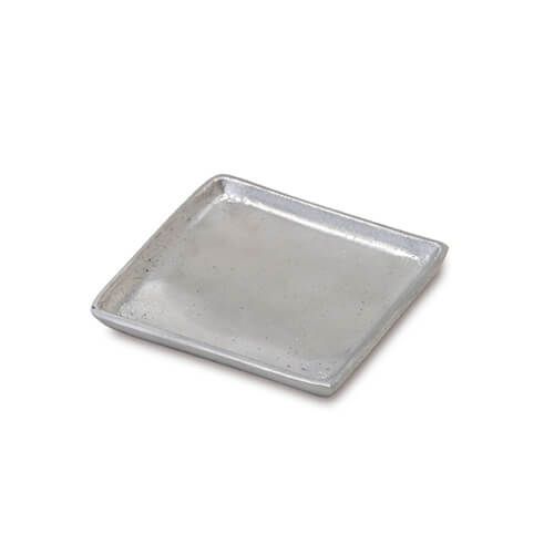 63627 [PLUS THE GREEN] square plate silver