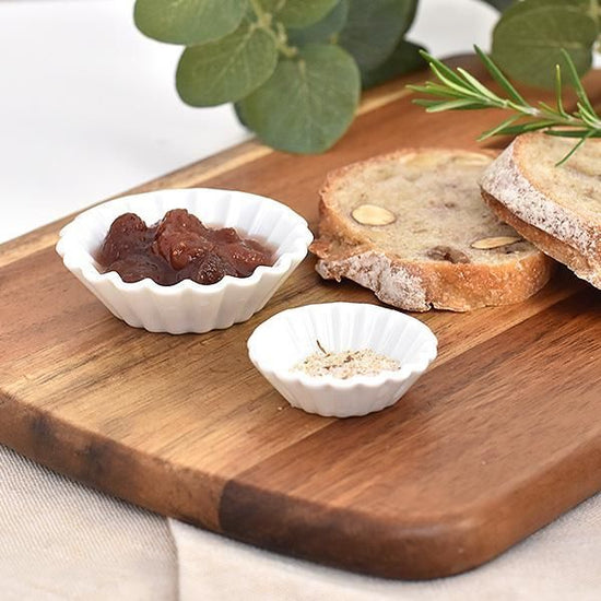 White Baking Cup Round Small, White Type, Western Tableware, Petit Bowl, Oven OK, Made in Japan, Minoyaki