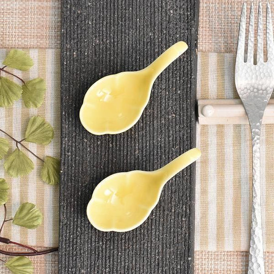 Flower Amuse Yellow Yellow Japanese Tableware, Delicacies, Petit Bowl, Made in Japan, Minoyaki