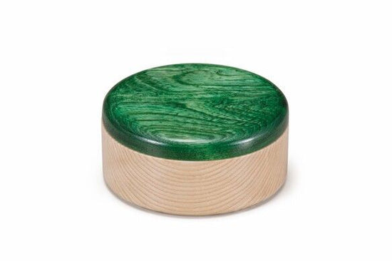 Colorful BOX Lid Green/Body Shine SJ-0115 This wooden box is ideal for serving food in lunch boxes.